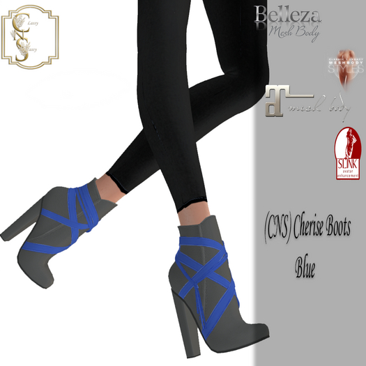 (CNS) Cherise Boots Blue