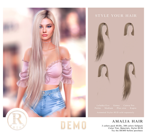 RAMA.SALON - Amalia Hair 'DEMO'