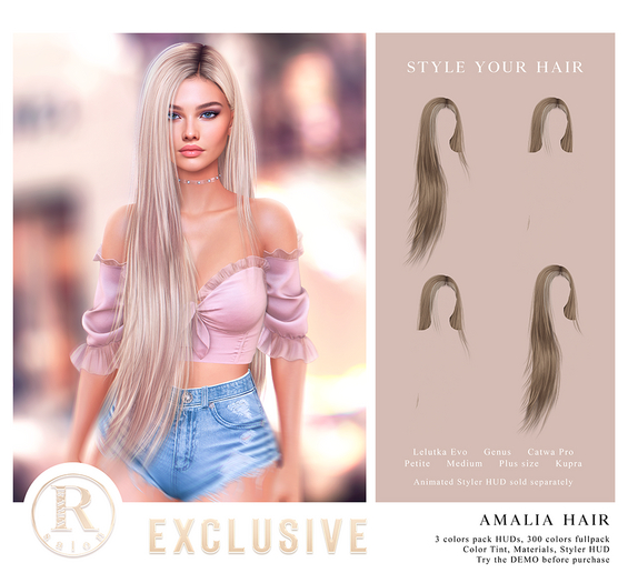 RAMA.SALON - Amalia Hair 'EXCLUSIVE Pack' (FATPACK)