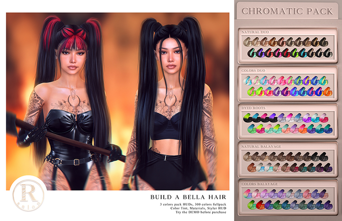 RAMA.SALON - Build a Bella Hair 'Chromatic Pack'