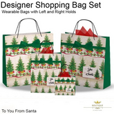 TO YOU FROM SANTA - 4 Transferable Gift Shopping Bags To Wear (ADD ME)