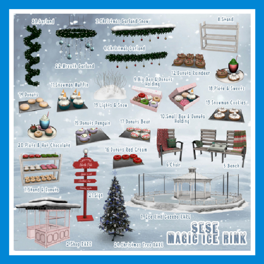 15. Sese - Magic Ice Rink - Donuts Penguin