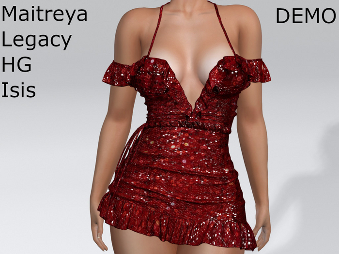 ~PP~ DEMO Sequined Ginger Dress - Throb