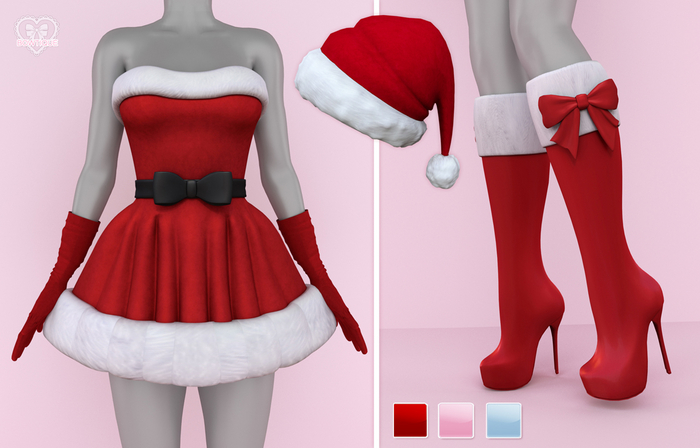 Bowtique - Santa Baby Outfit (Maitreya) - 3 Colors