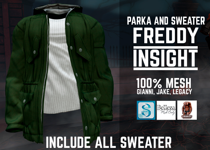 [INSIGHT] Parka with a Sweater FREDDY GREEN