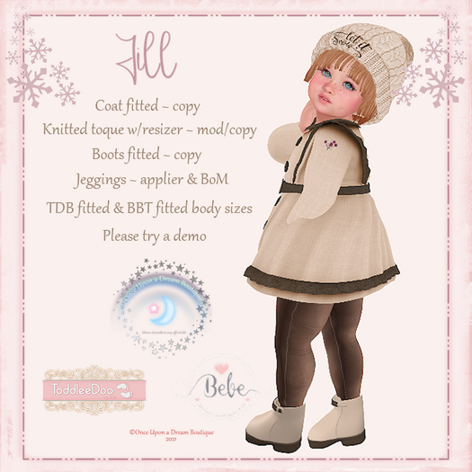OUD Jill Ivory TDB BBT Fitted