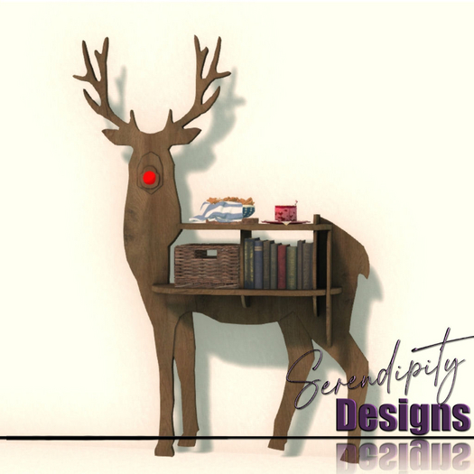 Serendipity Designs - Rudolph Shelf 