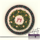 Serendipity Designs - Joy Round Area Rug