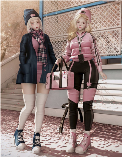 Luas January Outfit RARE + SOCKS & HUD MAITREYA