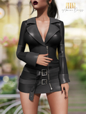 .::E.D.D.A::.Amine Dress {GREY}