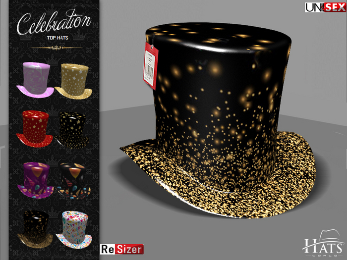 [HW] CELEBRATION TOP HATS