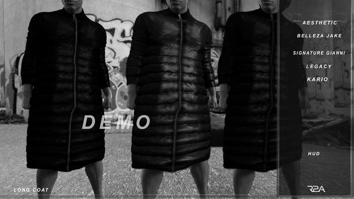 R2A-LONG COAT DEMO MALE