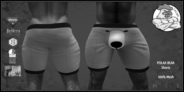 LeCock - POLAR BEAR Shorts DEMO