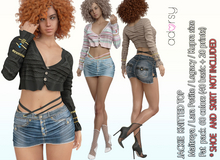 adorsy - Jackie Top Fatpack - Maitreya/Legacy/Petite/Kupra