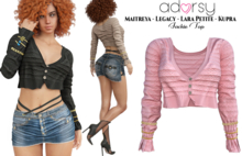 adorsy - Jackie Top Pink - Maitreya/Legacy/Petite/Kupra