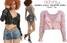 adorsy - Jackie Top Soft Pink - Maitreya/Legacy/Petite/Kupra