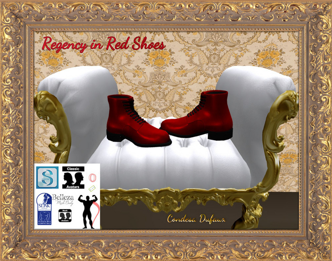 Regency Red Shoes (Wear)