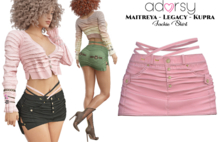 adorsy - Jackie Skirt Pink - Maitreya/Legacy/Kupra