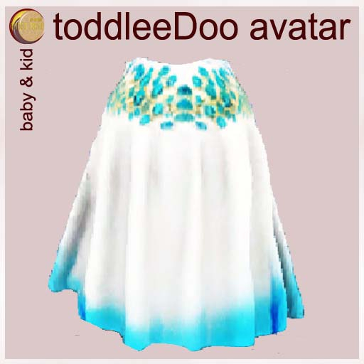 TU39 Skating Turquoise Dress