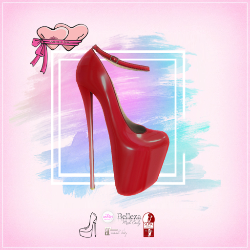 .Princess Stuff. [The Ultimative Heels] Rubber Red_add