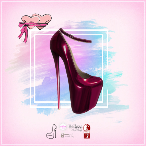 .Princess Stuff. [The Ultimative Heels] Cherry Wine_add
