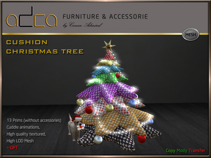 .::ADCA::..Cushion Christmas Tree 