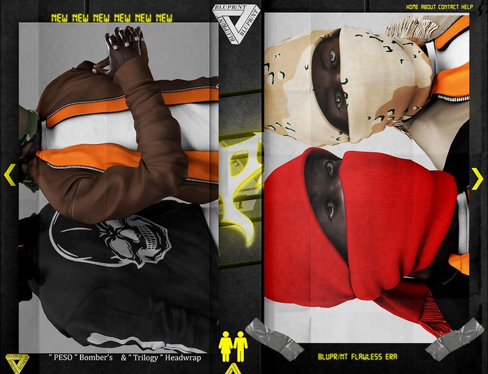 Blupr/nt - " Trilogy " Headwrap - FP! - 