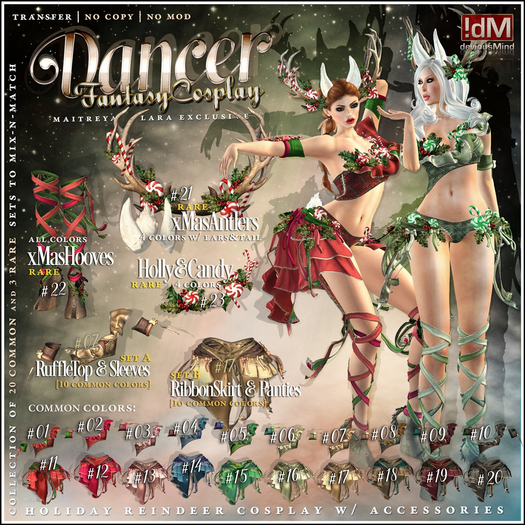10 !dM Dancer **ONYX** Top (BOX)