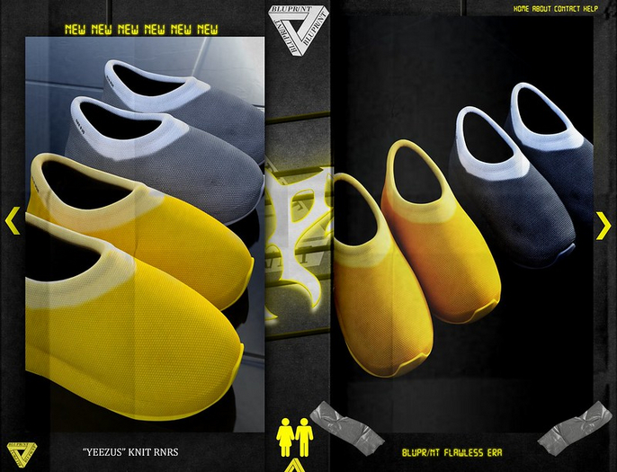 Blupr/nt - " eezus " Knit Rnr - FP! -