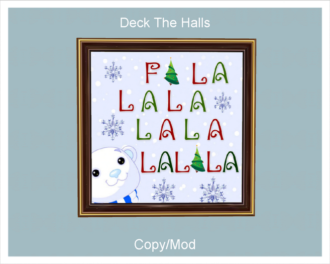 *CC* Deck The Halls 