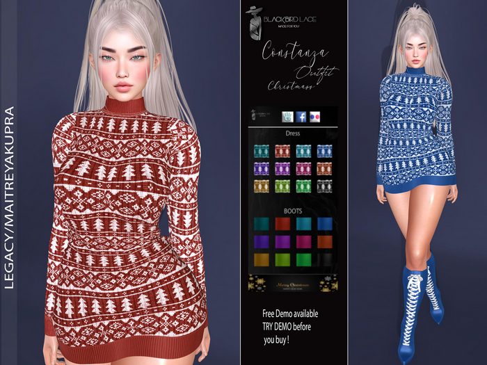 Christmass CONSTANZA OUTFIT BY BL 