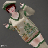 * Christmas Sweater * Brown Outfit *