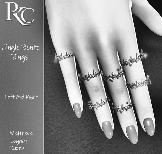 *PKC* Jingle Bento Rings DEMO