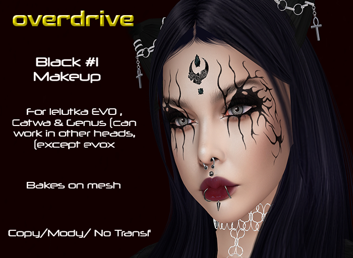 .::Overdrive::. Black #1 Makeup (Evo & Genus)