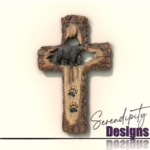 Serendipity Designs - Bear Paws Cross