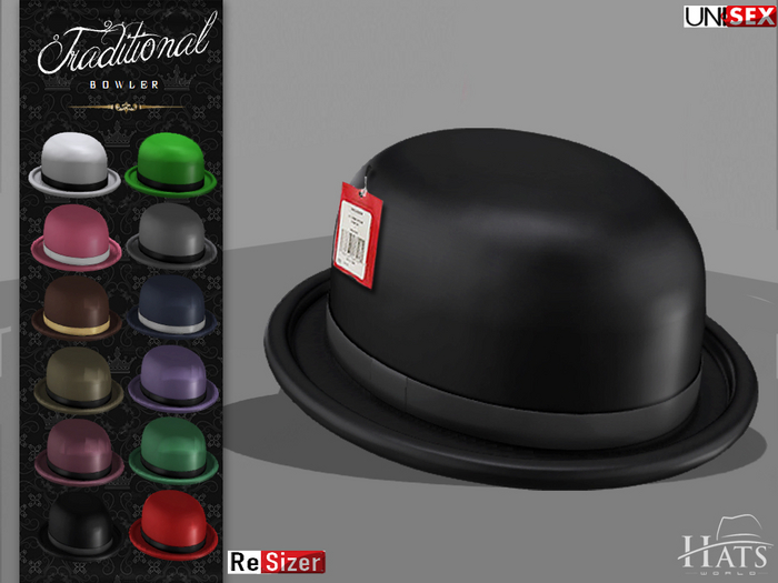[HW] TRADITIONAL BOWLER HATS