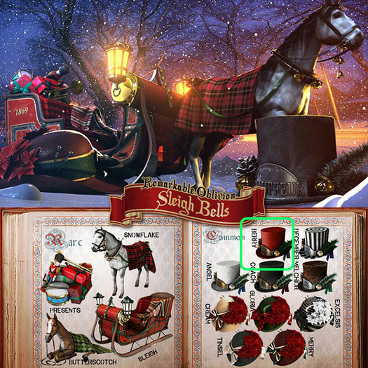 RO - Sleigh Bells - Berry Tophat