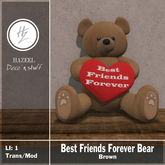 .::Hazeel::. BFF Bear Brown