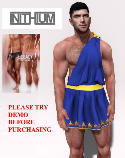 VIATA Apollo Toga Blue