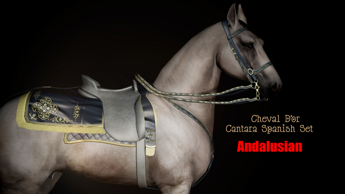 Cheval D'or / TeeglePet Andalusian / Cantara Spanish Set