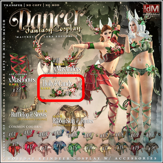 23 !dM Dancer **HOLLY & CANDY** (BOX) RARE