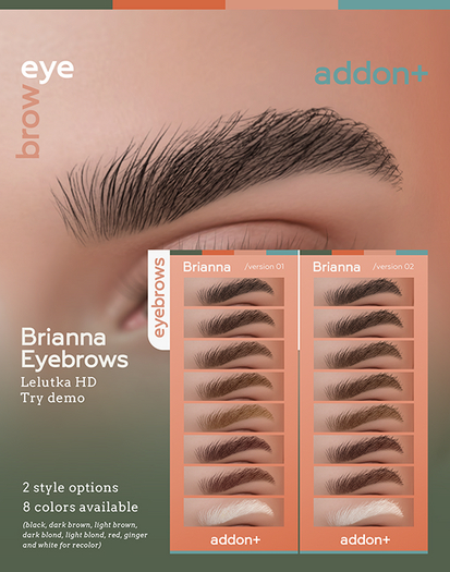 addon+ Brianna HD Eyebrows