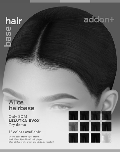 DEMO - addon+ Alice Hairbase LeLUTKA EVOX 