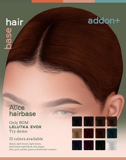 addon+ Alice Hairbase LeLUTKA EVOX