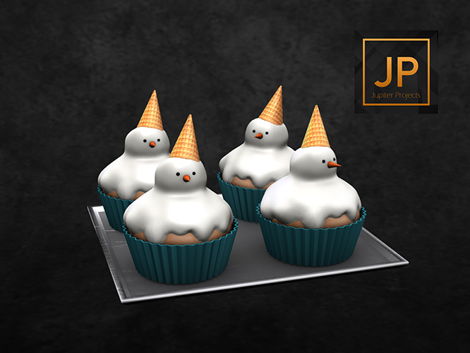 11. Sese - Magic Ice Rink - Snowman Muffin