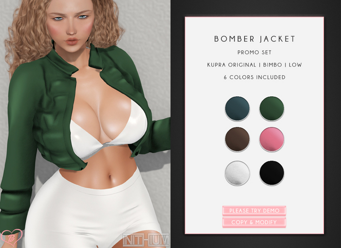 Bimbette /// Bomber Jacket /// Kupra Sizes *Promo*