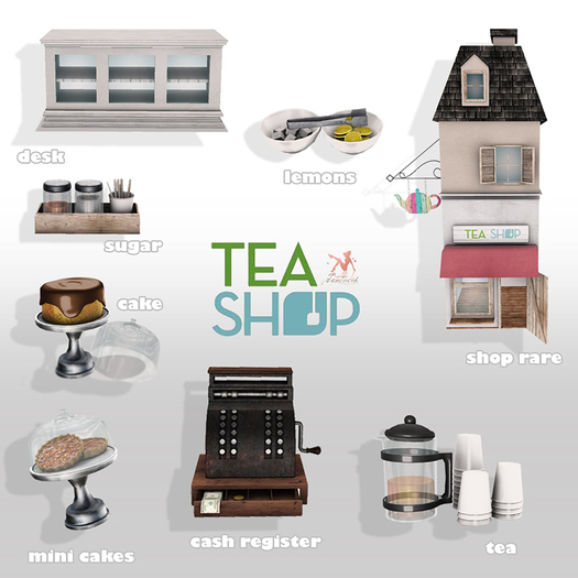 *Tentacio* Tea Shop, cake 1