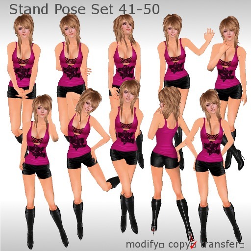 ++DESIRE++ Poses set 41-50