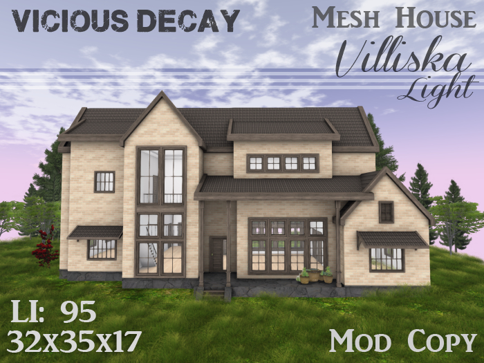Vicious Decay - Mesh House Villiska Light Brick