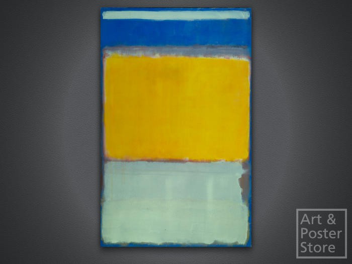 COMPOSITION No. 10 | Mark Rothko Abstract Painting | Canvas Wall Panel 